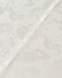 Купить Одежные ткани для печати Атлас жаккард "Моар" цветы арт. ЖКА-6-16-7036.002 оптом в Алматы
