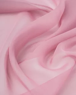 Купить Одежные ткани розового цвета из Китая Шифон "Газ" арт. ШИ-2-18-21050.027 оптом в Череповце