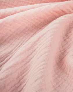 Купить Ткань хлопок розового цвета из Китая Муслин плательный 162гр арт. ХМ-4-12-21055.012 оптом в Череповце