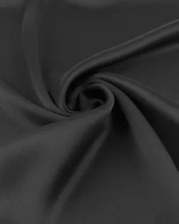 Купить Ткань для сорочек цвет черный Атлас костюмно-плательный арт. АО-31-1-24509.001 оптом в Набережных Челнах