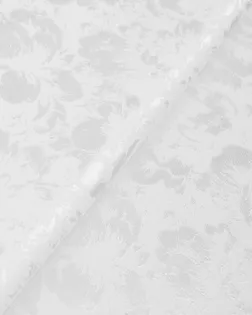 Купить Ткани свадебные п/э из Китая Атлас жаккард "Моар" цветы арт. ЖКА-6-6-7036.001 оптом в Набережных Челнах