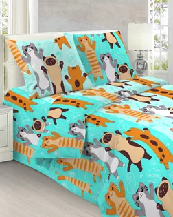 КПБ ТМ Соники 1,5 сп. 120 гр. рис. 2513/3 бязь арт. ПД-611-1-1934.017 КПБ ТМ Соники 1,5 сп. 120 гр. рис. 2513/3 бязь арт. ПД-611-1-1934.017