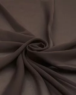 Купить Ткань Ткани для мусульманской одежды для намаза коричневого цвета из полиэстера Шифон Мульти однотонный арт. ШО-37-66-1665.029 оптом в Алматы