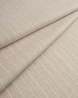 Плательный лен полоска "Пина" арт. ЛН-368-1-26791.001