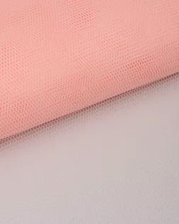 Купить Ткань сетка розового цвета из Китая Фатин жесткий арт. ФТН-4-10-4291.038 оптом в Череповце