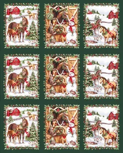 Волшебный новый год (Рогожка набивная) арт. РЖК-377-1-0896.079