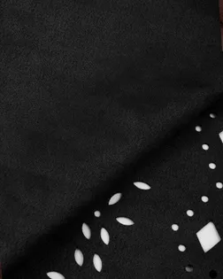 Замша-перфорация с бахромой арт. ЗАМ-102-1-25963.001 Замша-перфорация с бахромой арт. ЗАМ-102-1-25963.001