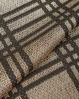 Трикотаж вязаный металлик (клетка) арт. ТВП-163-2-27123.002