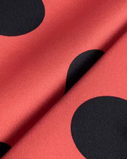 Атлас стрейч "Горох" арт. АП-215-3-11910.051