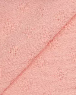 Купить Ткань для мусульманской одежды для намаза персикового цвета из Китая Плательная вискоза жаккард арт. ПЛ-449-1-24251.001 оптом в Алматы
