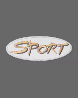 Аппликация термо "Sport" р.3,9x10,2см (в упаковке 10 шт.) арт. АНСП-52-3-47510.003
