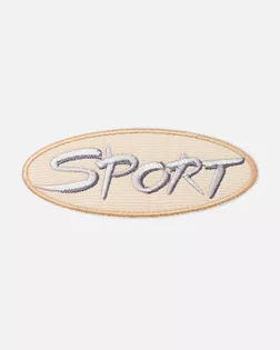 Аппликация термо "Sport" р.3,9x10,2см (в упаковке 10 шт.) арт. АНСП-52-4-47510.004