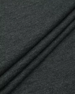 Купить Ткань Трикотаж серого цвета из полиэстера Футер 2-х нитка "Адидас" арт. ТДО-29-16-14499.016 оптом в Череповце