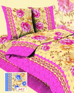 БЯЗЬ 150см, 120гр, Кр.Талка, рис. 3639 "Мелодия цветов" арт. ХВ-1499-1-Б00579.037
