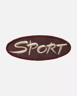 Аппликация термо "Sport" р.3,9x10,2см (в упаковке 10 шт.) арт. АНСП-52-5-47510.005