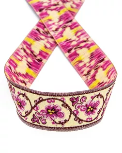 Лента жаккард SAFISA ш.2,5см уп.15м арт. ТЖ-170-1-48080