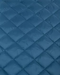 Купить Ткани плащевые для горнолыжных курток цвет синий Cтежка на синтепоне Ромб 7см арт. СТТ-41-4-20395.006 оптом в Набережных Челнах