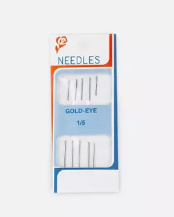 Иглы ручные тонкие №1/5 толщ.0,4мм дл.5,2см (5шт) арт. ИРУ-6-1-46924 Иглы ручные тонкие №1/5 толщ.0,4мм дл.5,2см (5шт) арт. ИРУ-6-1-46924