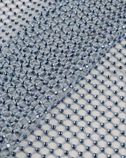 Сетка-стрейч со стразами арт. СД-443-1-21545.017 Сетка-стрейч со стразами арт. СД-443-1-21545.017