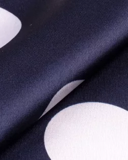 Атлас стрейч "Горох" арт. АП-215-6-11910.054