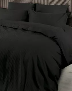 Полисатин-страйп, 220 см. 80 гр. 100%пэ, цв.4006Р черный арт. ПЛКЖ-8-12-Б00574.013