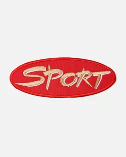 Аппликация термо "Sport" р.3,9x10,2см (в упаковке 10 шт.) арт. АНСП-52-8-47510.008