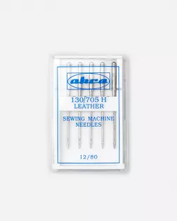 Иглы akra для кожи №12/80 блистер 5 игл арт. ИБДК-11-1-48145