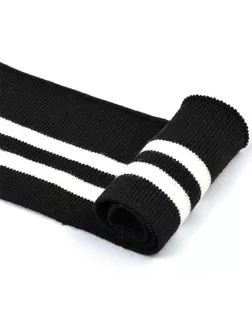 Подвяз трикотажный полиэстер 6х80см (черный с белыми полосами) арт. МНП-71-1-48072 Подвяз трикотажный полиэстер 6х80см (черный с белыми полосами) арт. МНП-71-1-48072