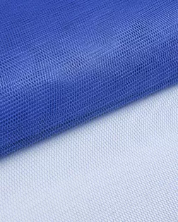 Купить Ткань сетка синего цвета из Китая Фатин жесткий арт. ФТН-4-19-4291.025 оптом в Караганде
