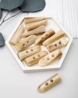 Пуговицы длина 4см уп.12шт арт. ПШ-116-3-48335.003 Пуговицы длина 4см уп.12шт арт. ПШ-116-3-48335.003