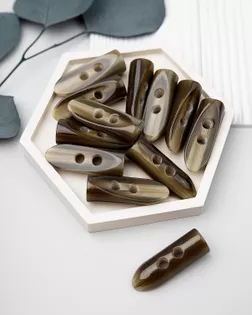 Пуговицы длина 4см уп.12шт арт. ПШ-116-4-48335.004 Пуговицы длина 4см уп.12шт арт. ПШ-116-4-48335.004