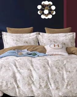 Тенсель 65%/хлопок 35%,PRINT, ш.250 см,  пл.125+/-5гр/м2, рис. 486А+В арт. ТНСЛ-186-1-Б00402.013