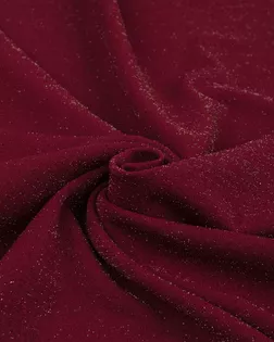 Купить Ткань для свитшотов цвет бордовый Трикотаж люрекс арт. ТДО-41-2-20116.011 оптом в Алматы