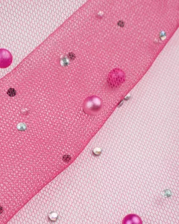 Сетка-бусины со стразами арт. СС-82-15-23654.015 Сетка-бусины со стразами арт. СС-82-15-23654.015