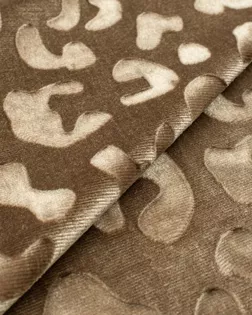 Велюр стрейч "Леопард" арт. ВЕЛ-101-3-27067.003