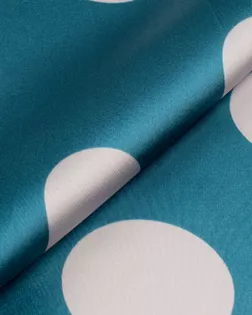 Атлас стрейч "Горох" арт. АП-215-8-11910.056