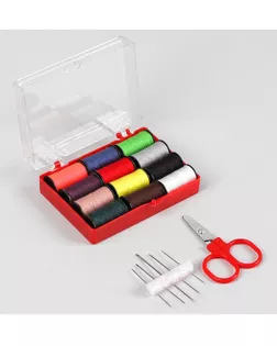 Набор для шитья в пластиковой коробке арт. ИШК-233-1-47963