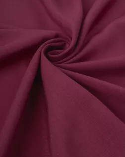 Купить Ткани для одежды бордового цвета Штапель-поплин однотонный арт. ОШТ-5-35-6014.016 оптом