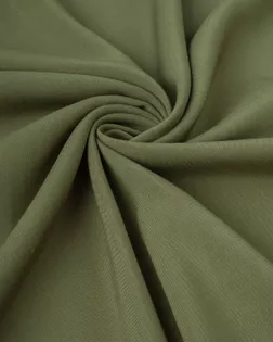 Купить Одежные ткани цвета хаки из вискозы Штапель-поплин однотонный арт. ОШТ-5-25-6014.040 оптом в Алматы