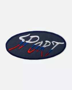 Аппликация термо "Sport" р.5x10,5см (в упаковке 10 шт.) арт. АНСП-51-6-47509.006
