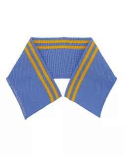 Воротник трикотажный в полоску р.8х36см (04 синий/желтый) арт. ГВ-197-1-48046 Воротник трикотажный в полоску р.8х36см (04 синий/желтый) арт. ГВ-197-1-48046