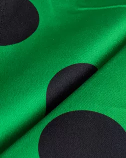 Атлас стрейч "Горох" арт. АП-215-4-11910.052