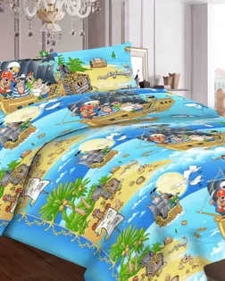 БЯЗЬ детск. 150см, 120гр, Кр.Талка, рис. 7092 "Остров сокровищ" арт. ХВ-1539-1-Б00580.018 БЯЗЬ детск. 150см, 120гр, Кр.Талка, рис. 7092 "Остров сокровищ" арт. ХВ-1539-1-Б00580.018