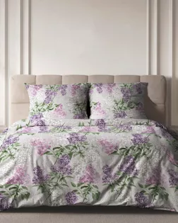 Бязь Премиум 220 см набивная рис 72225/1 "Сирень" арт. БГ-465-1-1893.357 Бязь Премиум 220 см набивная рис 72225/1 "Сирень" арт. БГ-465-1-1893.357