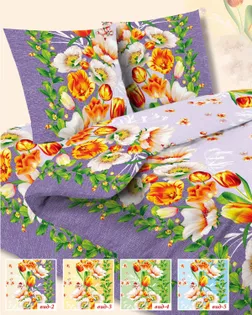 БЯЗЬ 150см, 120гр, Кр.Талка, рис. 7562 "Весенний букет" арт. ХВ-1507-1-Б00579.045