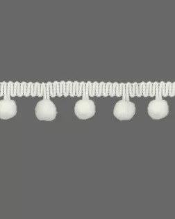 Бахрома с помпонами ш.2см (уп.18,28м) арт. БОП-5-8-42035.007 Бахрома с помпонами ш.2см (уп.18,28м) арт. БОП-5-8-42035.007