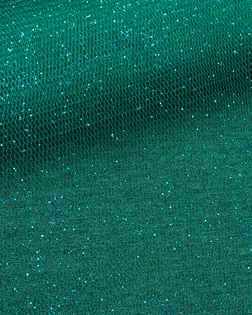 Купить Ткань фатин зеленого цвета из Китая Сетка "Бриллиант" арт. ФТН-8-11-6229.027 оптом в Набережных Челнах