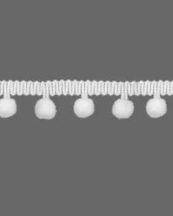 Бахрома с помпонами ш.2см (уп.18,28м) арт. БОП-5-9-42035.002 Бахрома с помпонами ш.2см (уп.18,28м) арт. БОП-5-9-42035.002