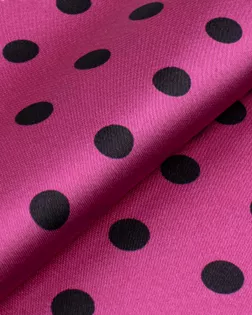 Атлас стрейч "Горох" арт. АП-214-1-11910.043