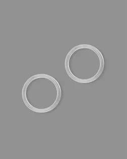 Кольцо пластик ш.1см (200 шт) арт. БФП-13-1-12127